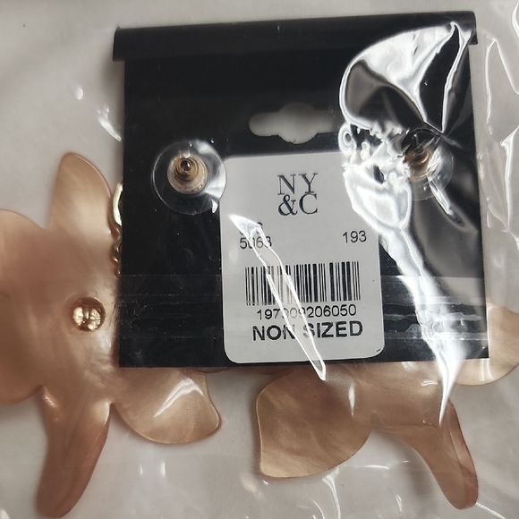 New York & Company Floral Earrings - Picture 2 of 2